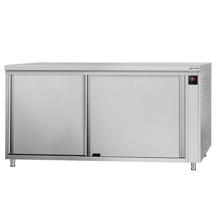 GGM Gastro Commercial Hot Cupboard ECO - 2000x600mm - with sliding doors - digital