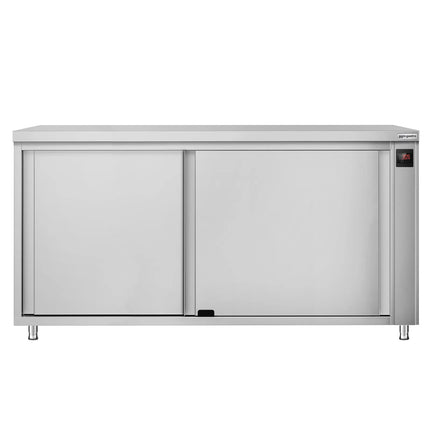 GGM Gastro Commercial Hot Cupboard ECO - 2000x700mm - with sliding doors - Digital