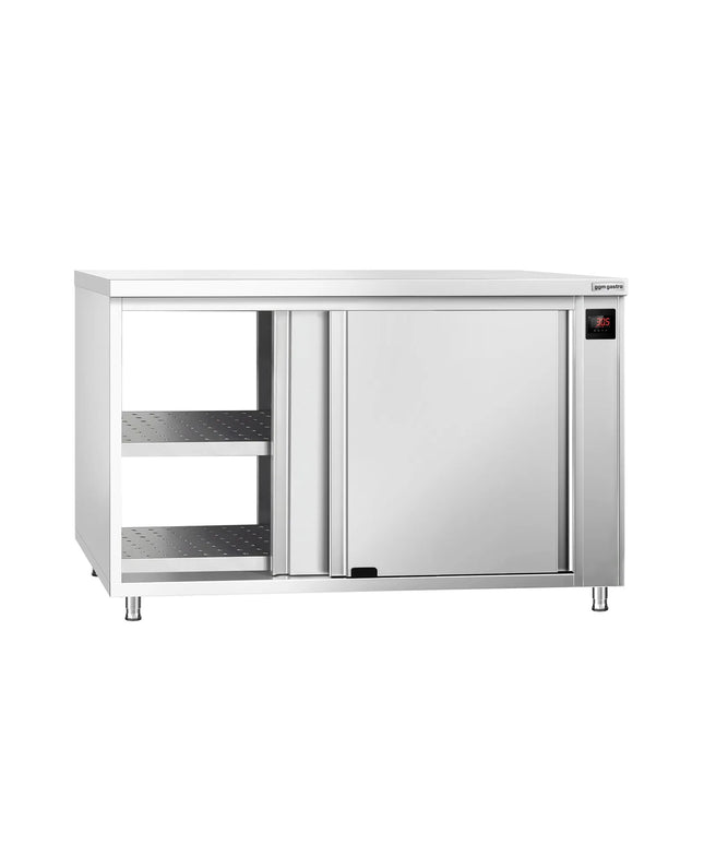 GGM Gastro Commercial Hot Cupboard PREMIUM – 1200 × 700 mm – Pass-Through – Sliding Doors – Digital