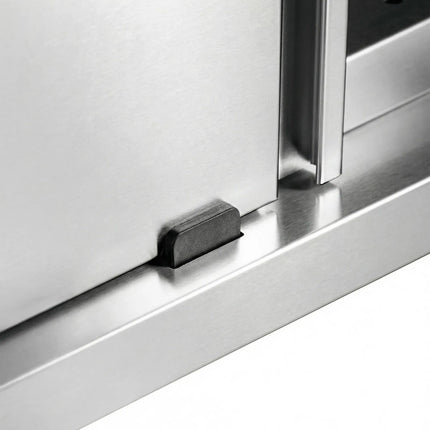 GGM Gastro Commercial Hot Cupboard PREMIUM – 1400 × 700 mm – with Upstand & Sliding Doors – Digital