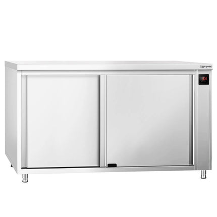 GGM Gastro Commercial Hot Cupboard PREMIUM – 1600 × 600 mm – Pass-Through – Sliding Doors – Digital