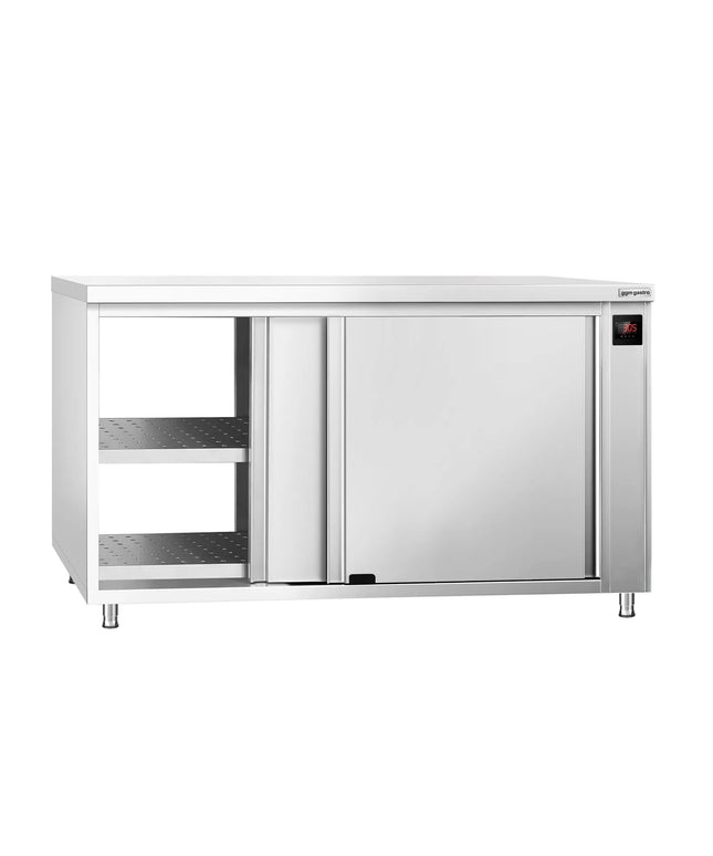 GGM Gastro Commercial Hot Cupboard PREMIUM – 1600 × 700 mm – Pass-Through – Sliding Doors – Digital