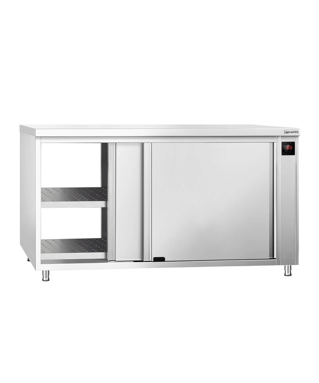 GGM Gastro Commercial Hot Cupboard PREMIUM – 1800 × 600 mm – Pass-Through – Sliding Doors – Digital