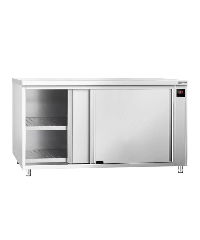 GGM Gastro Commercial Hot Cupboard PREMIUM – 1800 × 600 mm – Sliding Doors – Digital