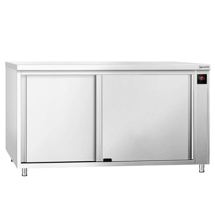 GGM Gastro Commercial Hot Cupboard PREMIUM – 1800 × 700 mm – Pass-Through – Sliding Doors – Digital