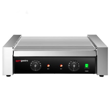 GGM Gastro Commercial Hot Dog Roller Grill - 11 Rollers