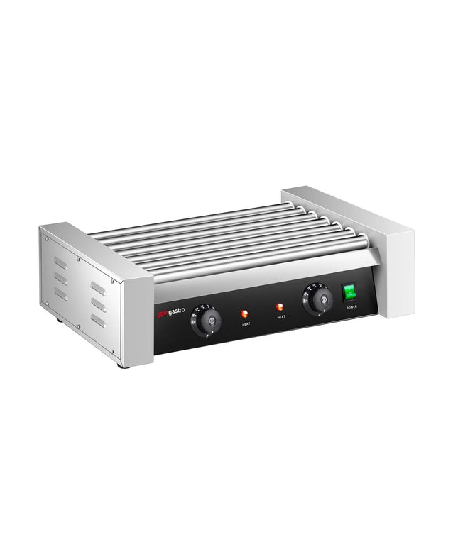 GGM Gastro Commercial Hot Dog Roller Grill - 7 Rollers