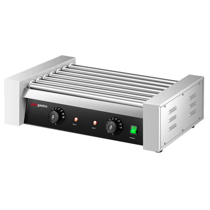 GGM Gastro Commercial Hot Dog Roller Grill - 7 Rollers