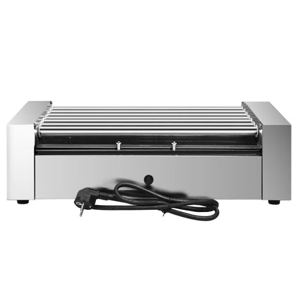 GGM Gastro Commercial Hot Dog Roller Grill - 7 Rollers