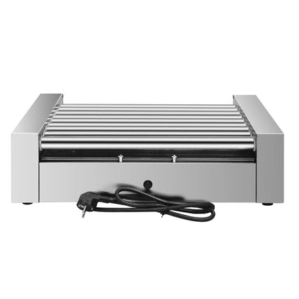 GGM Gastro Commercial Hot Dog Roller Grill - 9 Rollers