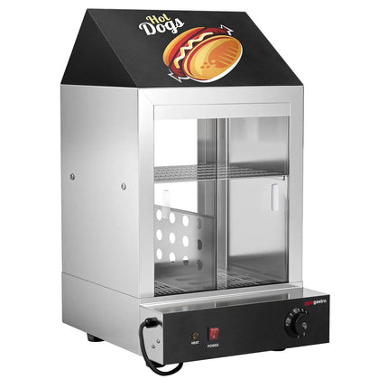 GGM Gastro Commercial Hot Dog Steamer - 1.2kW - 2-Tier