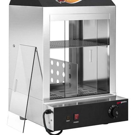 GGM Gastro Commercial Hot Dog Steamer - 1.2kW - 2-Tier