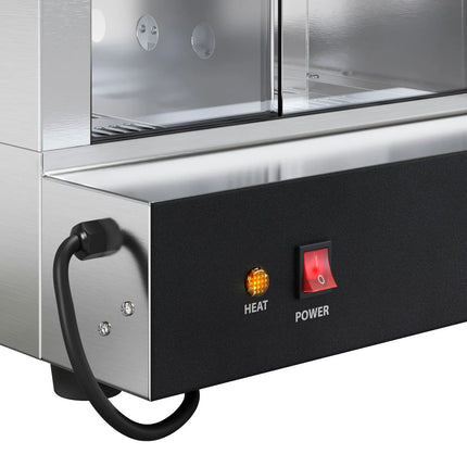 GGM Gastro Commercial Hot Dog Steamer - 1.2kW - 2-Tier