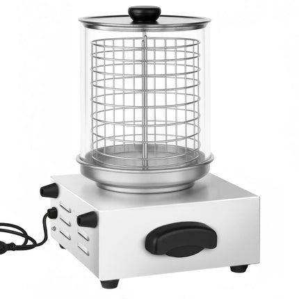 GGM Gastro Commercial Hot Dog Steamer - 800W - with Lid