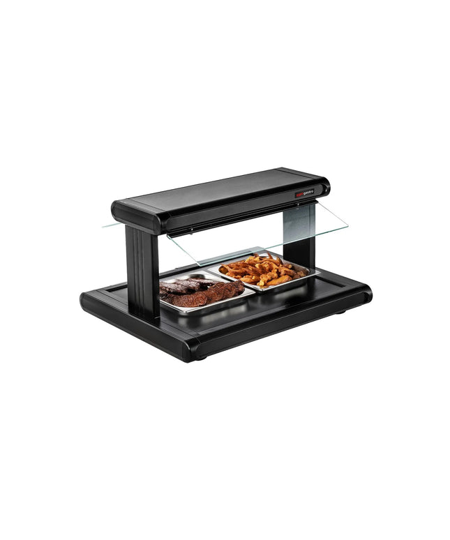 GGM Gastro Commercial Hot Plate - 919mm - 630 W - with Toughened Glass Sneeze Screen