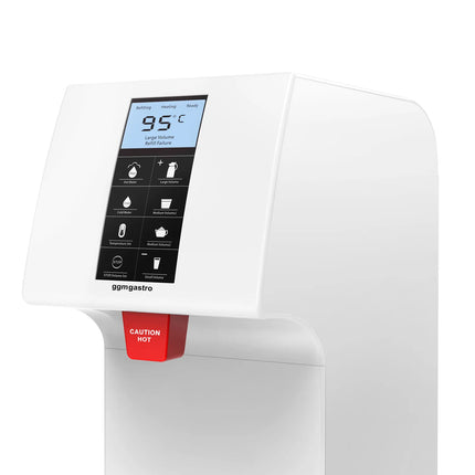 GGM Gastro Commercial Hot Water Dispenser - Digital - 1.5kW - 18 L/h - Temperature: 65°C to 95°C - White