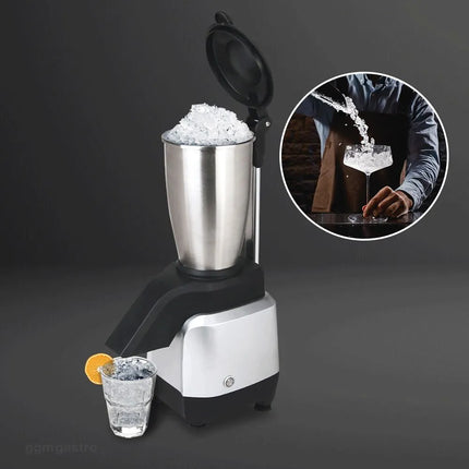 GGM Gastro Commercial Ice Crusher - 3kg/min - 200W - Stainless steel