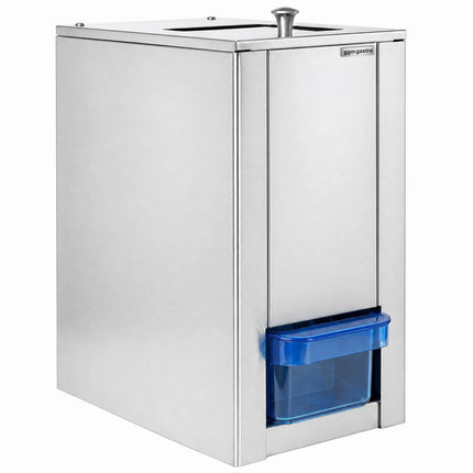 GGM Gastro Commercial Ice Crusher - 3kg/min - 80W - Stainless steel - incl. 1kg storage hopper