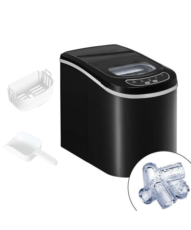 GGM Gastro Commercial Ice Machine - Bullet - 12 kg/24 h - Black matt