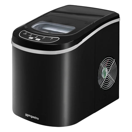 GGM Gastro Commercial Ice Machine - Bullet - 12 kg/24 h - Black matt