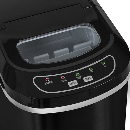 GGM Gastro Commercial Ice Machine - Bullet - 12 kg/24 h - Black matt