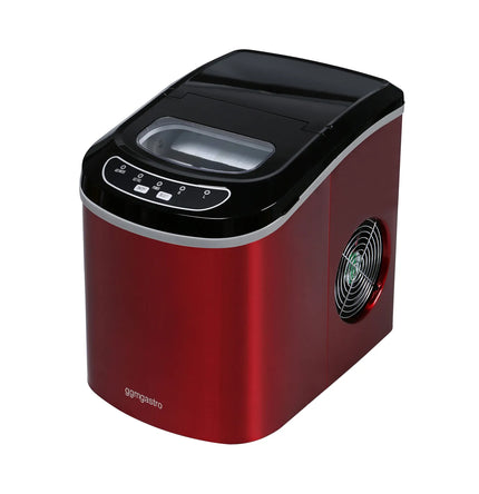 GGM Gastro Commercial Ice Machine - Bullet - 12 kg/24 h - Red