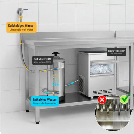 GGM Gastro Commercial Ice Machine - Bullet- 132 kg/24 h