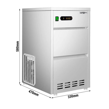 GGM Gastro Commercial Ice Machine - Bullet - 24 kg/24 h