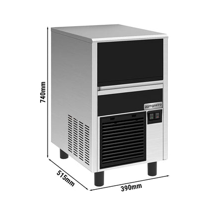 GGM Gastro Commercial Ice Machine - Bullet - 26 kg/24 h - with Drain Pump