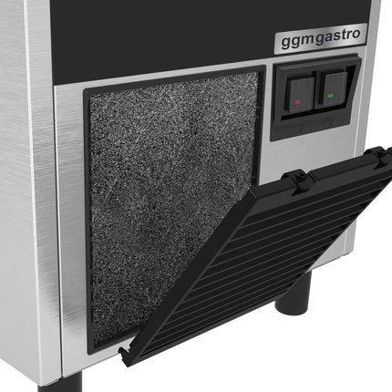 GGM Gastro Commercial Ice Machine - Bullet - 37 kg/24 h - with Drain Pump