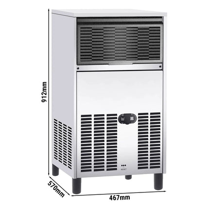 GGM Gastro Commercial Ice Machine - Bullet - 48 kg/24 h