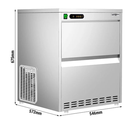 GGM Gastro Commercial Ice Machine - Bullet - 52 kg/24 h