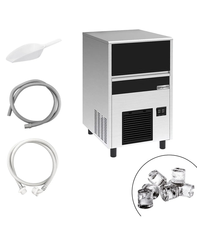 GGM Gastro Commercial Ice Machine - Bullet - 57 kg/24 h - with Drain Pump