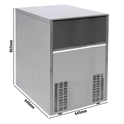 GGM Gastro Commercial Ice Machine - Bullet - 80 kg/24 h