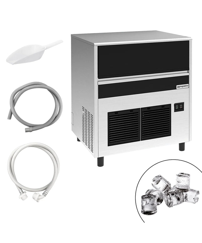 GGM Gastro Commercial Ice Machine - Bullet - 85 kg/24 h - with Drain Pump