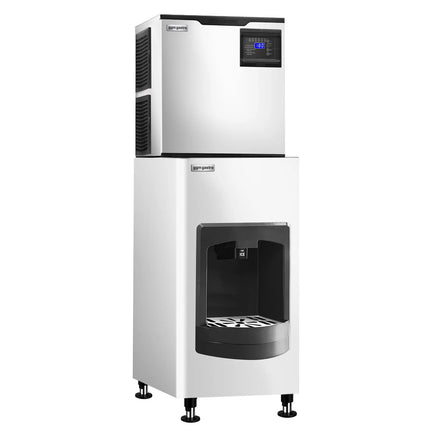 GGM Gastro Commercial Ice Machine - Cube - 160 kg/24 h - mit Eiswüfelspender