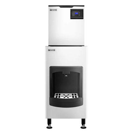 GGM Gastro Commercial Ice Machine - Cube - 160 kg/24 h - mit Eiswüfelspender