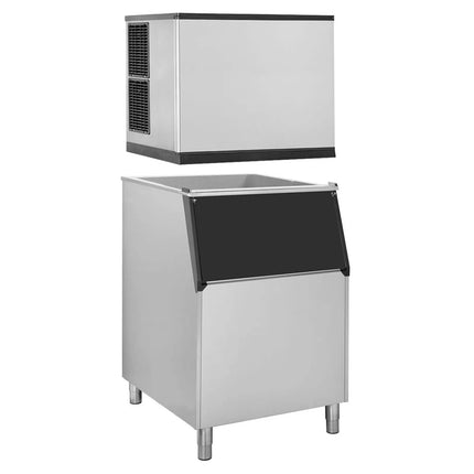 GGM Gastro Commercial Ice Machine - Cube - 212 kg/24 h - incl. ice storage container