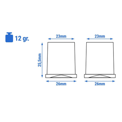 GGM Gastro Commercial Ice Machine - Cube - 212 kg/24 h - incl. ice storage container