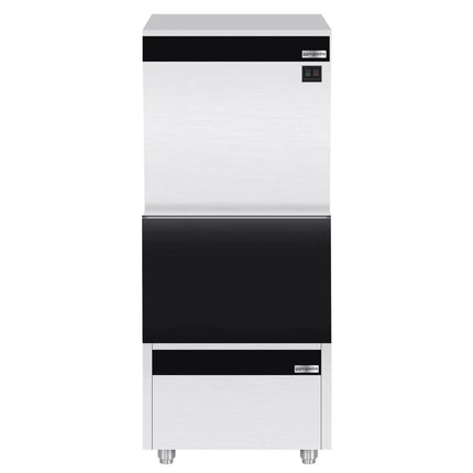 GGM Gastro Commercial Ice Machine - Cube - 230 kg/ /24 h incl. storage container