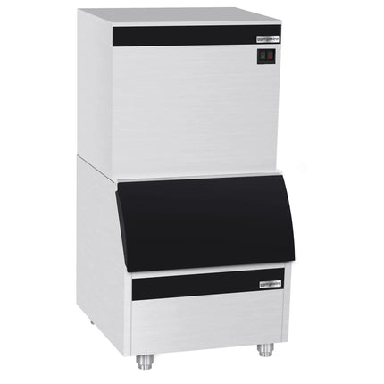 GGM Gastro Commercial Ice Machine - Cube - 230 kg/24 h - incl. storage container
