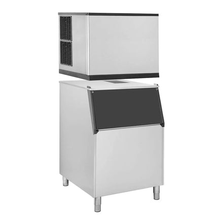 GGM Gastro Commercial Ice Machine - Cube - 403 kg/24 h - incl. ice storage container