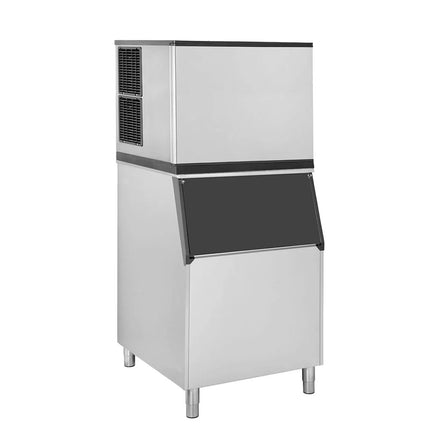 GGM Gastro Commercial Ice Machine - Cube - 403 kg/24 h - incl. ice storage container