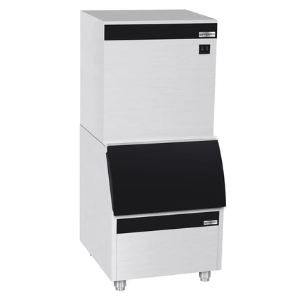 GGM Gastro Commercial Ice Machine - Cube - 450 kg/24 h - incl. storage container