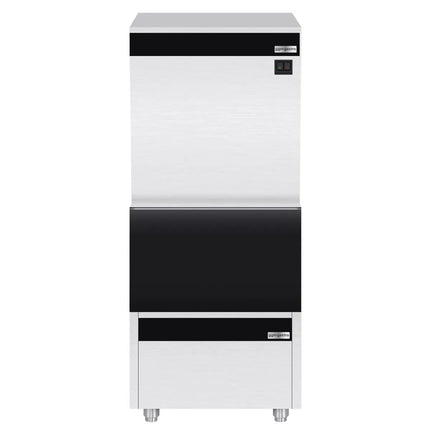 GGM Gastro Commercial Ice Machine - Cube - 450 kg/24 h - incl. storage container