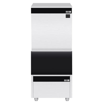 GGM Gastro Commercial Ice Machine - Cube - 450 kg/24 h - incl. storage container