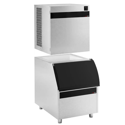 GGM Gastro Commercial Ice Machine - Cube - 450 kg/24 h - incl. storage container