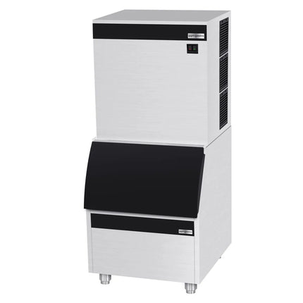 GGM Gastro Commercial Ice Machine - Cube - 450 kg/24 h - incl. storage container