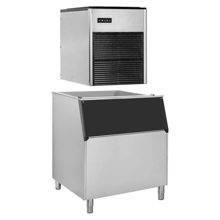 GGM Gastro Commercial Ice Machine - Nugget - 335 kg/24 h - incl. ice storage container