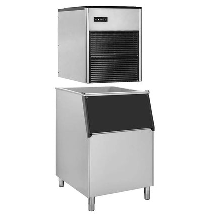 GGM Gastro Commercial Ice Machine - Nugget - 335 kg/24 h - incl. ice storage container